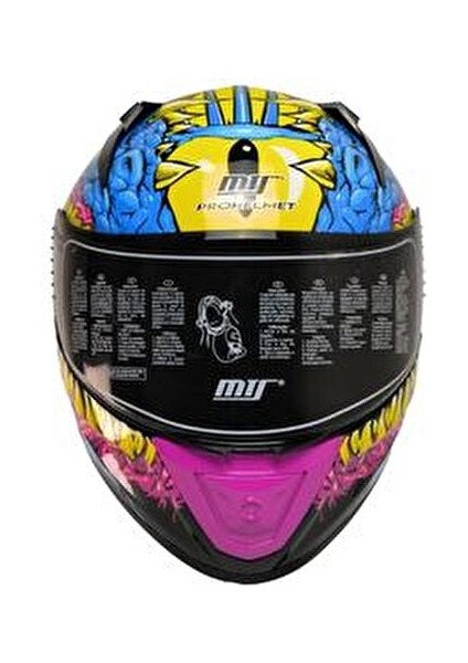 Mts 801 Gongju Kadın Full Face Kask Güneş Vizörlü ve Intercom Uyumlu modelleri