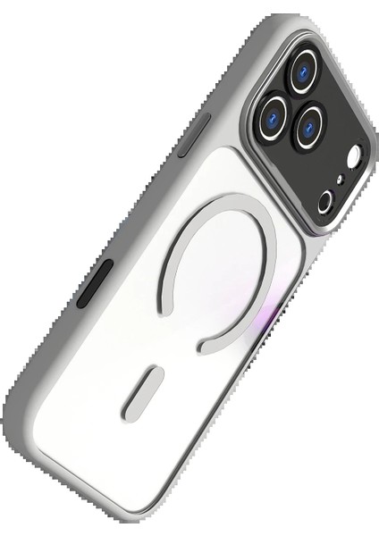 CPT05 Apple iPhone 17 Pro Hazar Magsafe Kapak - Gri modelleri