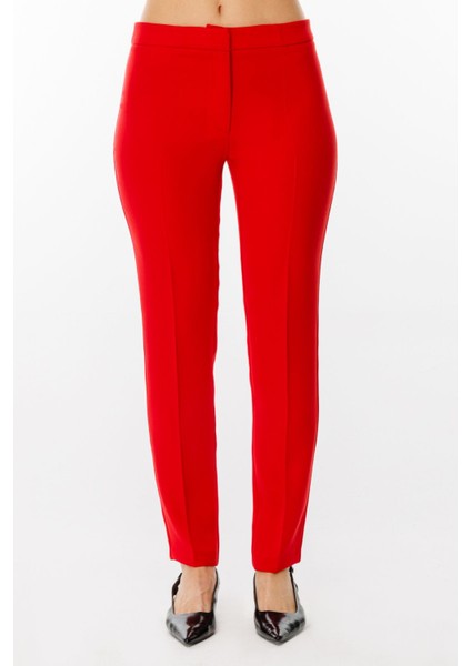 Kadın Slim Fit Pantolon - Minimalist Günlük & Iş fiyatları