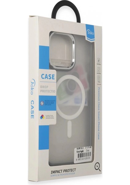 Joko iPhone 13 Pro Max Winner Magsafe Kapak - Gri (K95) modelleri