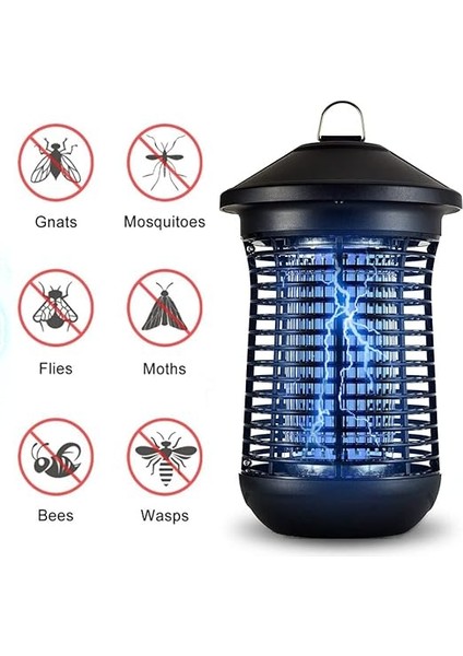 Böcek Öldürücü, Dış Mekan, Iç Mekan, Elektrikli Sivrisinek Öldürücü, Böcek Sinek Tuzağı, Yüksek Güçlü 4000 V, 20 W, Ev Arka Bahçe Veranda Için modelleri
