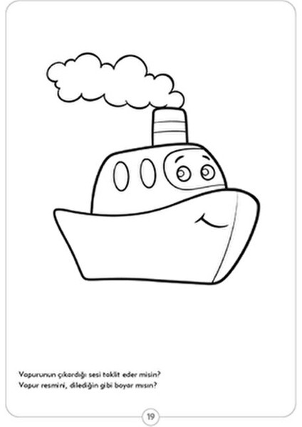 Zenginleştirilmiş Boyama Kitabı 3-4 Yaş