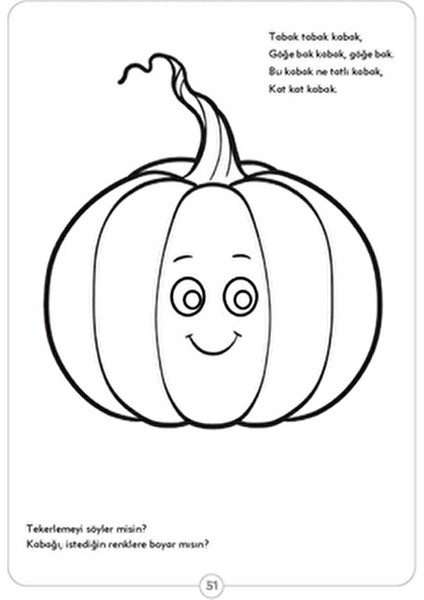 Zenginleştirilmiş Boyama Kitabı 3-4 Yaş