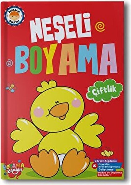 Neşeli Boyama - 4 Kitap Takım fırsatları