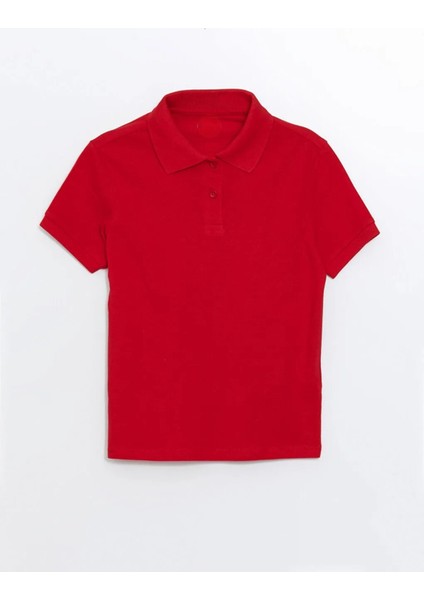 Çocuk & Genç Okul ve Günlük Kullanıma Uygun Kısa Kollu Polo Yaka T-Shırt Ll.t-Shırt-Short.1.ll