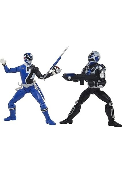 Rangers Lightning Collection S.p.d. B-Squad Blue Ranger Versus A-Squad Blue Ranger modelleri