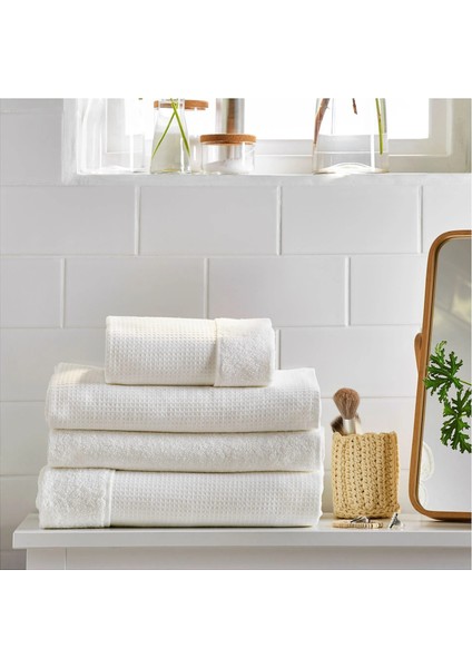 Salvıken Banyo Havlusu Beyaz 100 x 150 cm fırsatları