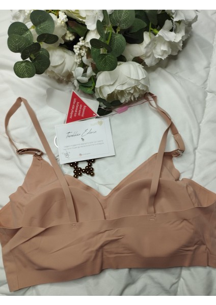 Koyu Ten Rengi Dikişsiz Toparlayıcı Balensiz Sütyen – Süngerli, Iz Yapmaz, Yumuşak Doku fiyatları