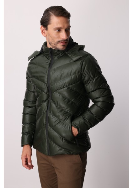 Erkek Haki Mont