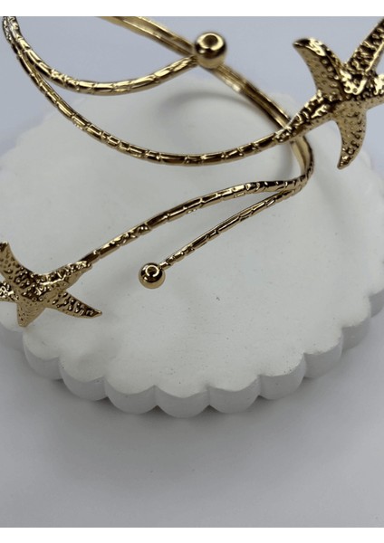 Büyük Iki Denizyıldızı Gold Kol Aksesuarı modelleri