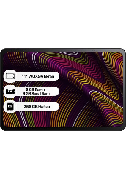 Tab 11 Gen2 6 GB (+6 GB Sanal Ram) 256 GB Wuxga 11" Tablet