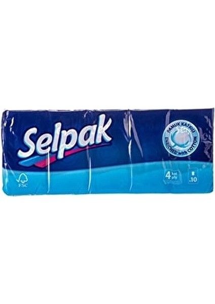 Klasik Cep Mendili 10 Paket 100 Yaprak 2 Katlı Parfümsüz Ultra Yumuşaklık fiyatları