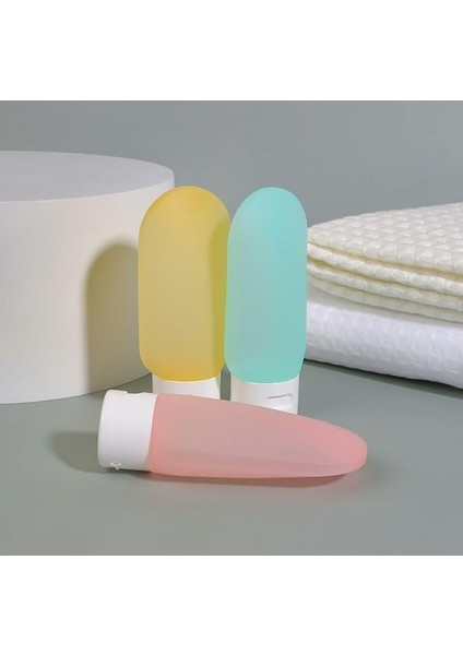 3 Adet Çok Amaçlı Doldurulabilir Seyahat Şişesi Seti: Şampuan, Losyon, Sıvı Sabunlar Için Uygun, Sızdırmaz Kapaklı, Şeffaf Seyahat Boyu Şişeler fiyatları