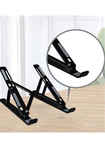 Ayarlanabilir Katlanabilir Laptop Notebook Tablet Standı 11-17 İnç Arası Kullanım