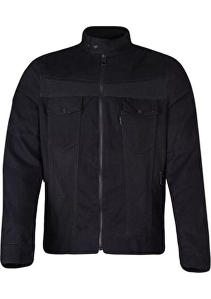 Siyah Motorsiklet Montu CE Sertifikalı Koruma ve Nefes Alabilir Yapı ile X-Large indirimleri