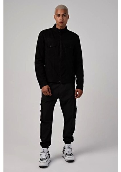 Siyah Denim Mont CE Onaylı Koruma ile Güçlendirilmiş Kumaş Small Boy fırsatları