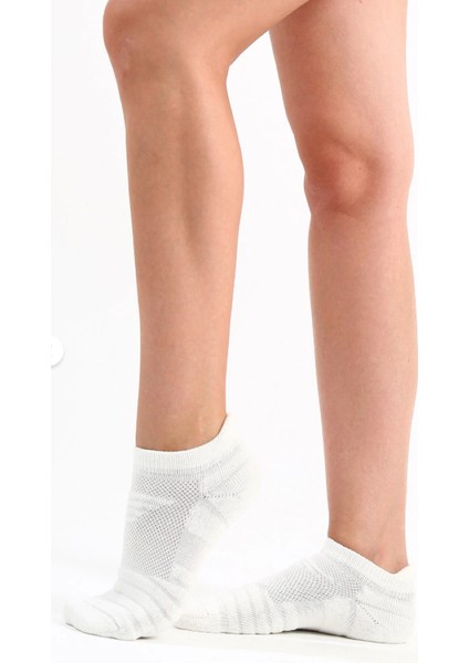 3'lü Havlu Taban %100 Pamuk Tenis Çorabı,nefes Alabilen Terletmez Kadın Ekstra Yumuşak Çorap