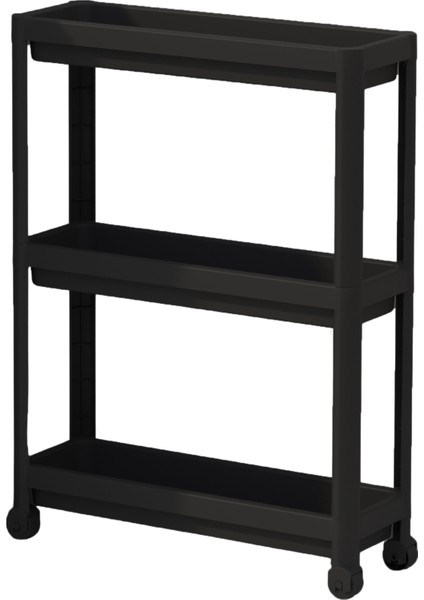 Slim 3 Katlı Tekerlekli Çok Amaçlı Banyo & Mutfak Düzenleyici Raf fiyatları