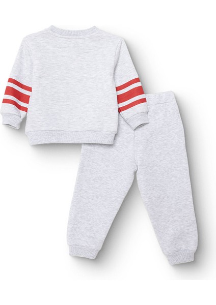 Erkek Bebek Eşofman Takımı Üç Iplik Bisiklet Yaka Uzun Kol Ribanalı Paça fiyatları