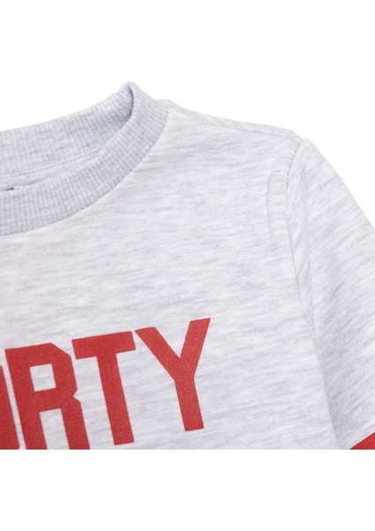 Erkek Bebek Eşofman Takımı Üç Iplik Bisiklet Yaka Uzun Kol Ribanalı Paça modelleri