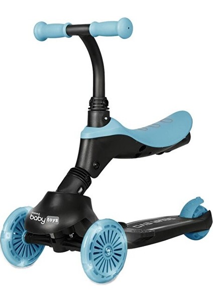 Funride 5in1 Işıklı Scooter-Mavi fiyatları