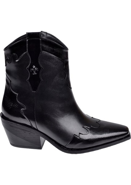 Kısa Western Kadın Topuklu Bot SMS-58151 Siyah fiyatları