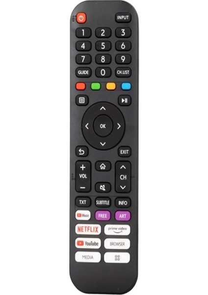 LCD LED Kumanda Awox Maza Mapp 1265 Netflix Tuşlu