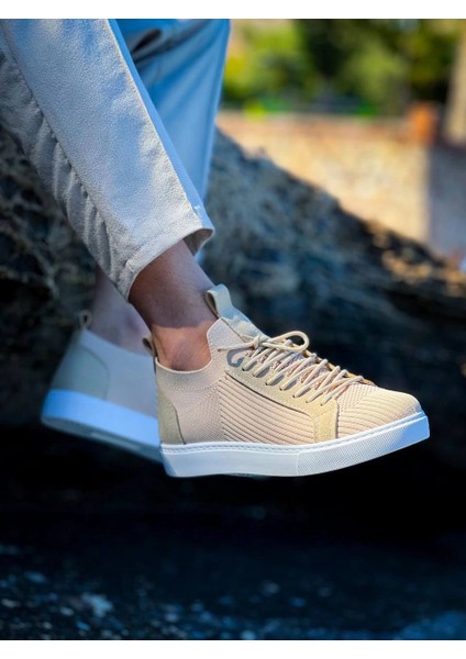 KB-112 Kuback Bej Triko Bağcıklı Günlük Erkek Ayakkabı fırsatları