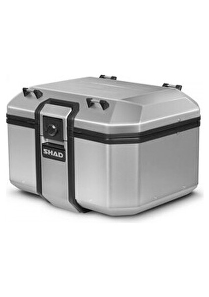 Motosiklet Arka Çanta 48LT Taşıma Kapasitesi Sertleştirilmiş Alüminyum Titanyum Renk indirimleri