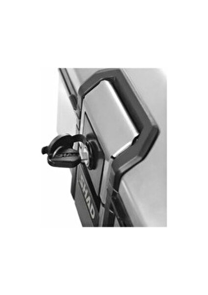 Motosiklet Arka Çanta 48LT Taşıma Kapasitesi Sertleştirilmiş Alüminyum Titanyum Renk