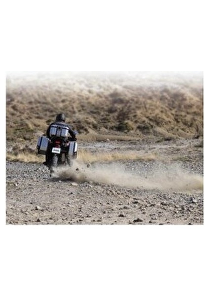 Motosiklet Arka Çanta 48LT Taşıma Kapasitesi Sertleştirilmiş Alüminyum Titanyum Renk