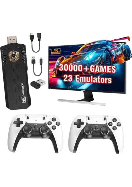 20.000 Oyunlu Kablosuz Çift Kol Retro Oyunlar Çift Kollu Game Stick - MCT4924-8198 fırsatları