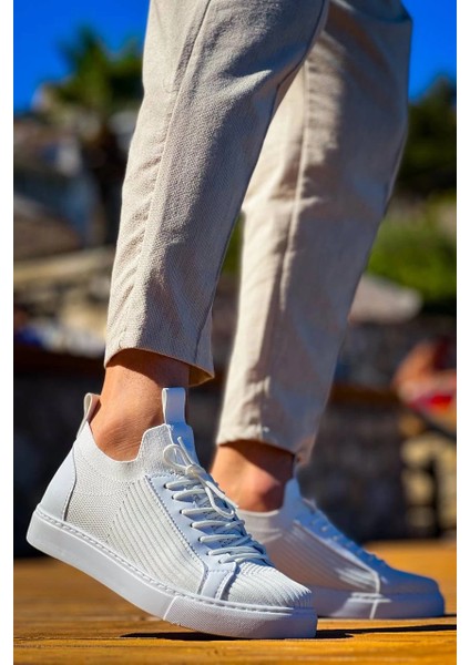 KB-112 Kuback Beyaz Triko Bağcıklı Günlük Erkek Ayakkabı fiyatları