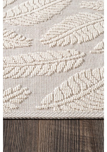 Sakura SK007A Doğal Pamuk 2'li Banyo Paspas Seti 60X90 60X150CM Kaymaz Taban Makinada Yıkanabilir