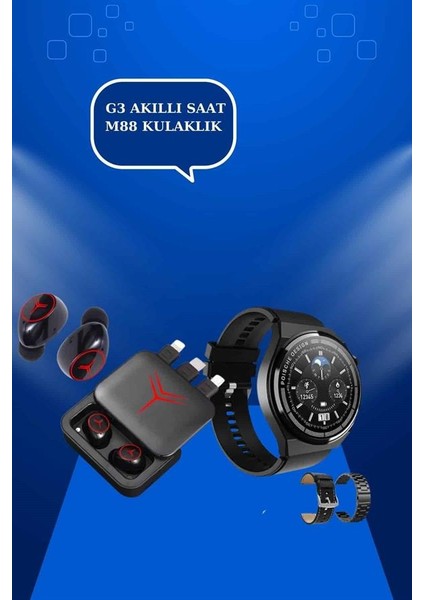 Ucuz Kaliteli Akıllı Saat ve Powerbank Bluetooth Kulaklık 5.1 Stereo Anc Özelli? - EMY8356-2992 indirimleri