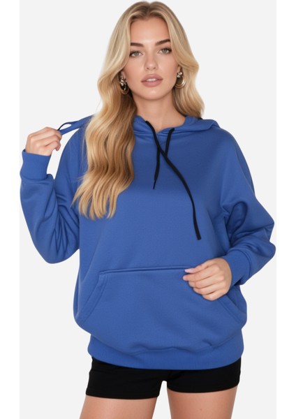 Kapüşonlu Kanguru Cep 3 Iplik Puf Yumuşacık (Içi Polarlı) fırsatları