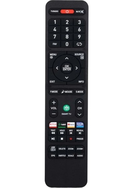 LCD LED Kumanda Onvo Maza Mapp 1253 Beinsport Lu Smart Özellikli