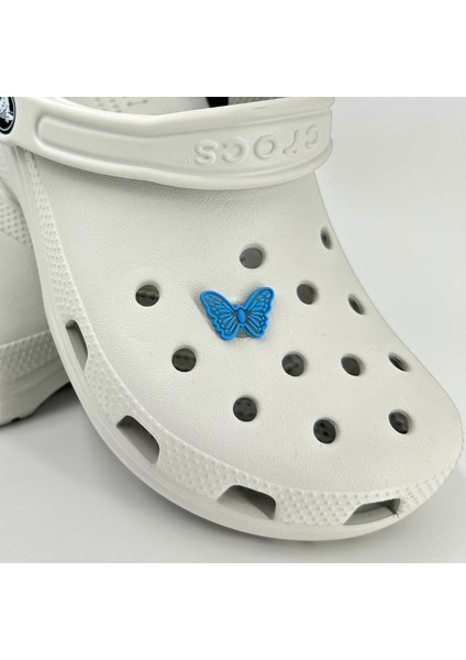 Terlik Süsü ve Aksesuarı , Çanta Süsü – Jibbitz 3D Küçük Boy Desenli Kelebek Figür Logo Aksesuar fırsatları