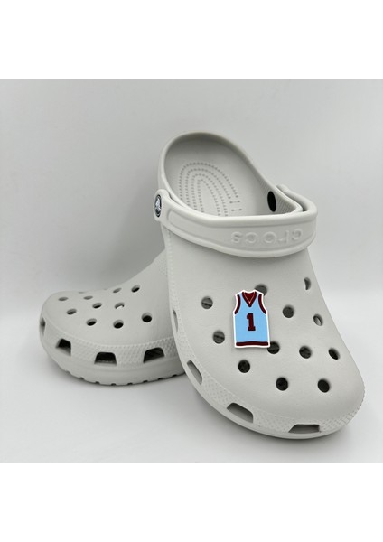 Terlik Süsü ve Aksesuarı , Çanta Süsü – Jibbitz 3D Basket Forması Figür Logo Aksesuar modelleri