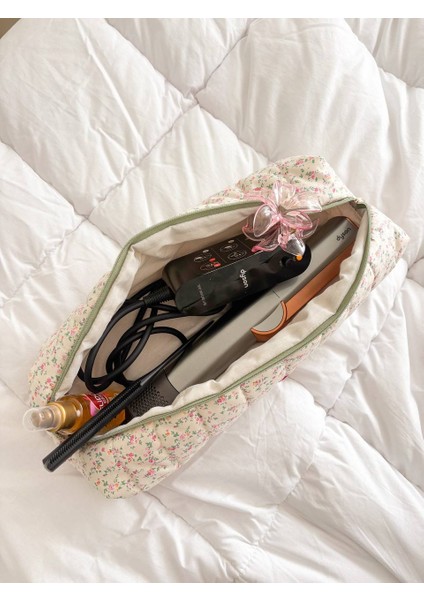 Pıtırcık Çiçek Saç Maşa Düzleştirici Çantası Airwrap Airstrait Uyumlu Seyahat Çantası fiyatları