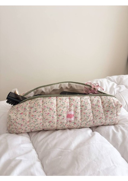 Pıtırcık Çiçek Saç Maşa Düzleştirici Çantası Airwrap Airstrait Uyumlu Seyahat Çantası