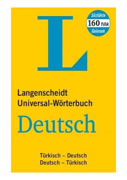 Langenscheidt Universal-Worterbuch Türkisch Türkisch-Deutsch / Deutsch-Türkisch