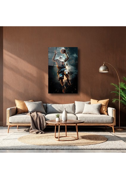 Basketbol Smaç Anı - Cam Tablo - DEG0138 indirimleri