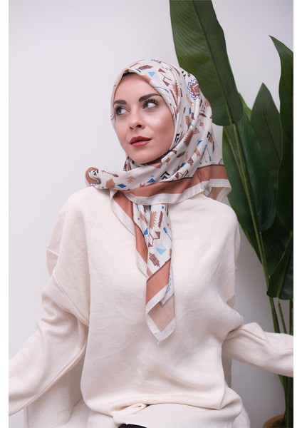 Renkli Karma Desen Dijital Soft Eşarp indirimleri