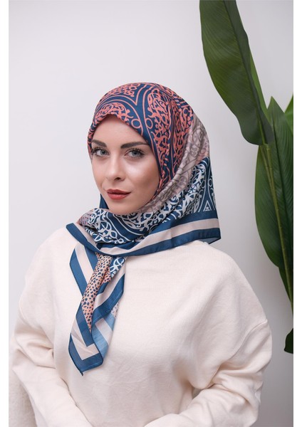 Renkli Karma Desen Dijital Soft Eşarp fırsatları