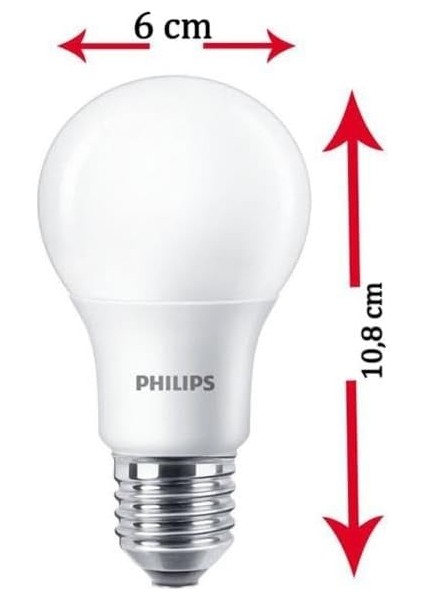 Essential 60W LED Ampul, 2700K Sarı Işık, E27 Normal Duy fiyatları