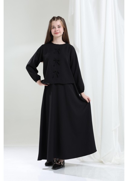 Nora Kız Çocuk Takım Siyah fiyatları