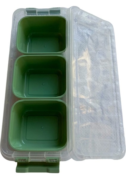 Grand Kilitli 3 Bölmeli Derin Organize Saklama Kutusu - 1.8 L fiyatları