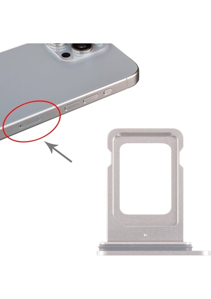 iPhone 15 Pro Uyumlu Sim Tepsisi Sim Kart Yuvası