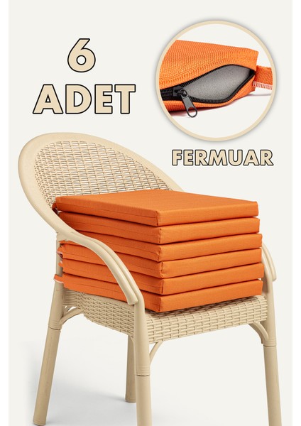 Su Geçirmez Sandalye Minderi Fermuarlı Bağcıklı 22 Dns Sünger fiyatları